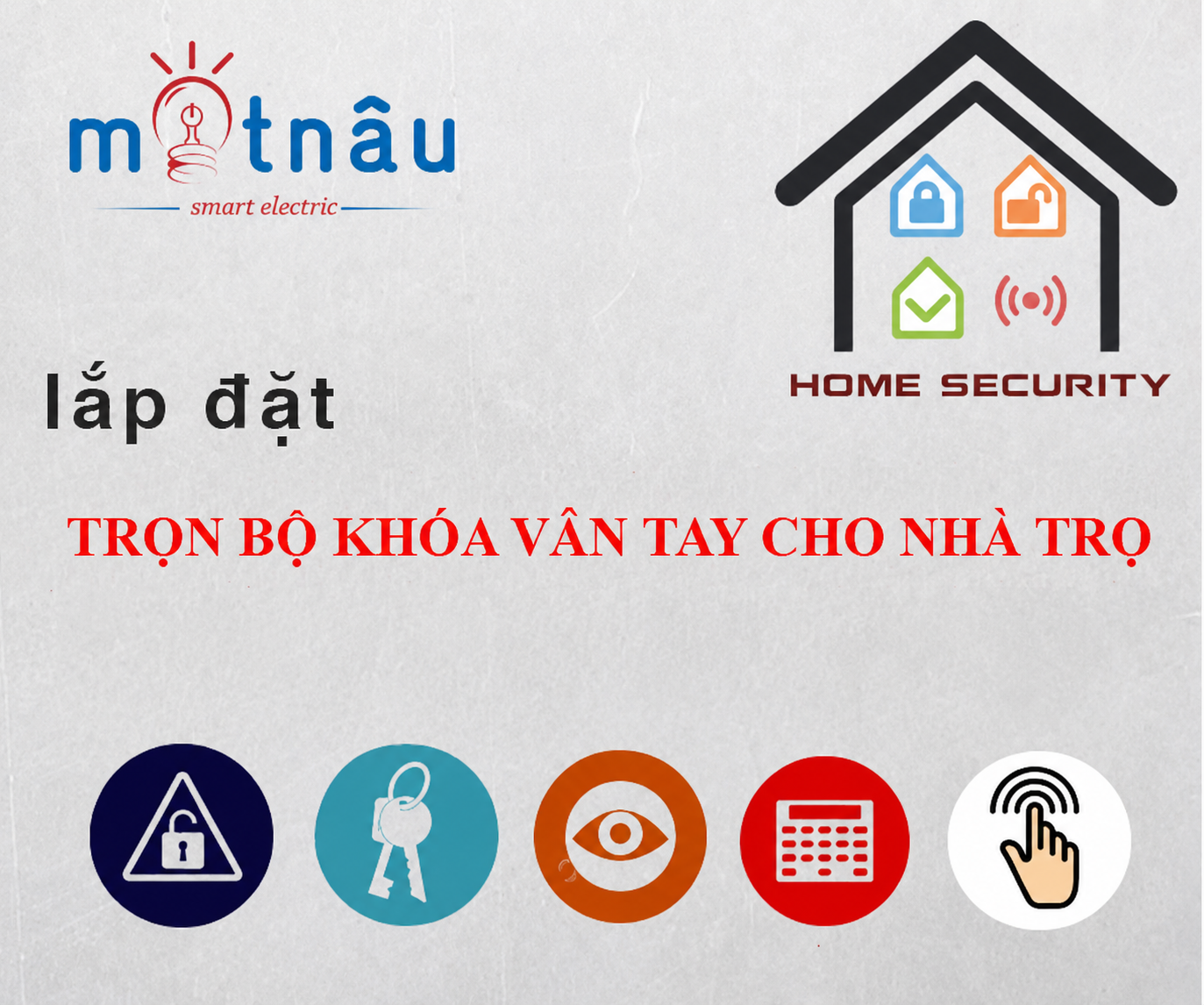 Trọn bộ kiểm soát cổng vân tay dành cho nhà trọ nhiều người ra vào