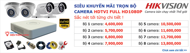 [2019] Báo giá chi tiết Lắp đặt Camera tại TPHCM uy tín