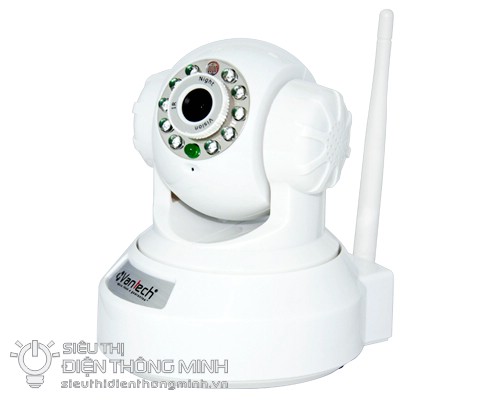 Bộ camera IP quay quét Vantech VT-6200HV (HD720P, wifi, thẻ nhớ)