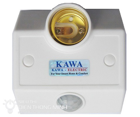 Bật tắt đèn cảm ứng có đui đèn Kawa SS68B (Tuỳ chỉnh)